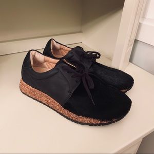 NEW BIRKENSTOCK WRIGLEY SNEAKER CALF HAIR